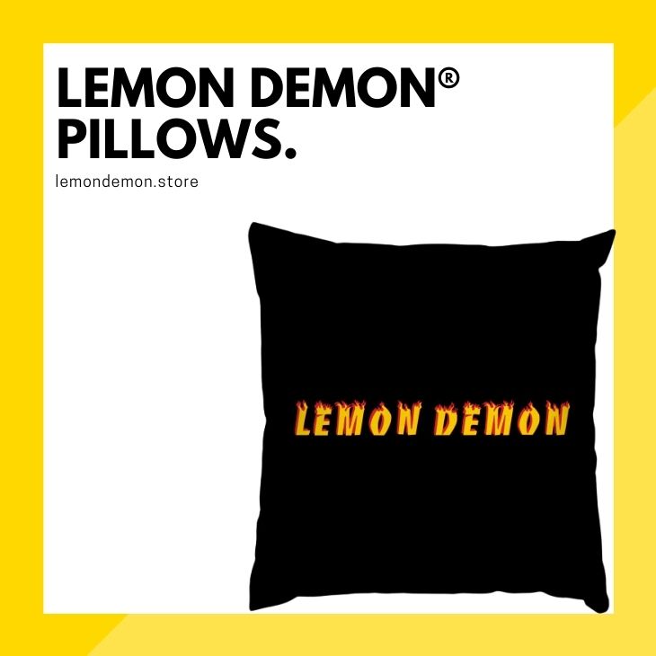 Lemon Demon Pillows