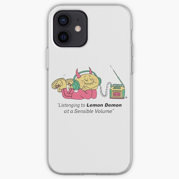 Listening to Lemon Demon | Perfect Gift iPhone Soft Case RB1207 product Offical Lemon Demon Merch