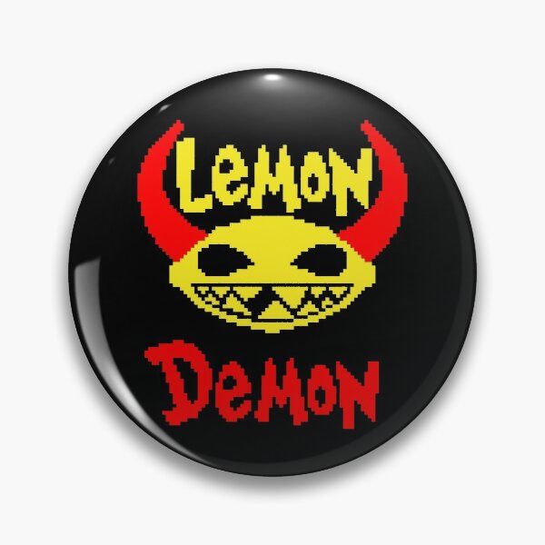 Lemon Demon pixel art  Pin RB1207 product Offical Lemon Demon Merch